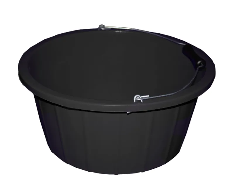 Red Gorilla Premium Shallow Bucket Black